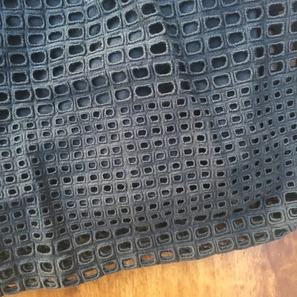 Madewell Beachhouse Eyelet Black Skirt Pockets XS - Picture 3 of 3